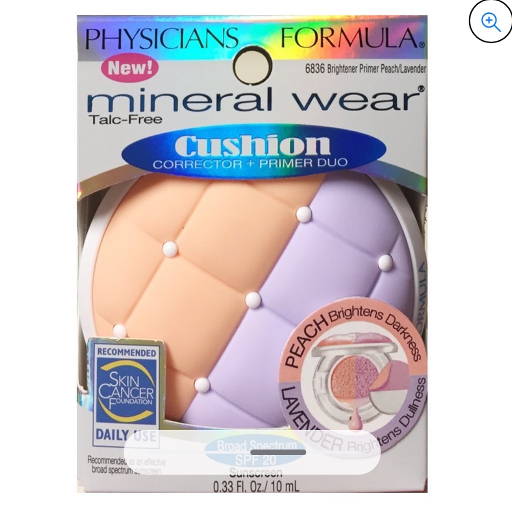 PHYSICIANS FORMULA Mineral Wear Corrector & Primer Peach Lavender CLEAN BEAUTY